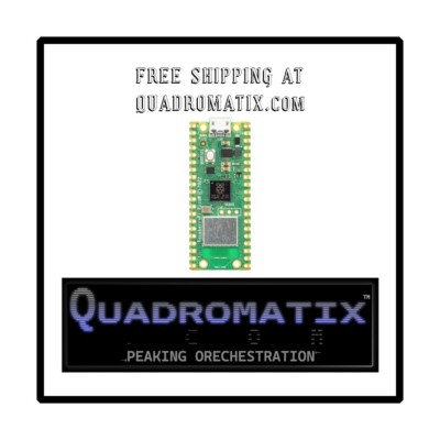 Raspberry Pi Pico W Wireless Microcontroller Development Board : 2.4GHz Wi-Fi