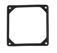 120mm Fan Rubber Frame for Noise Reduction, Black