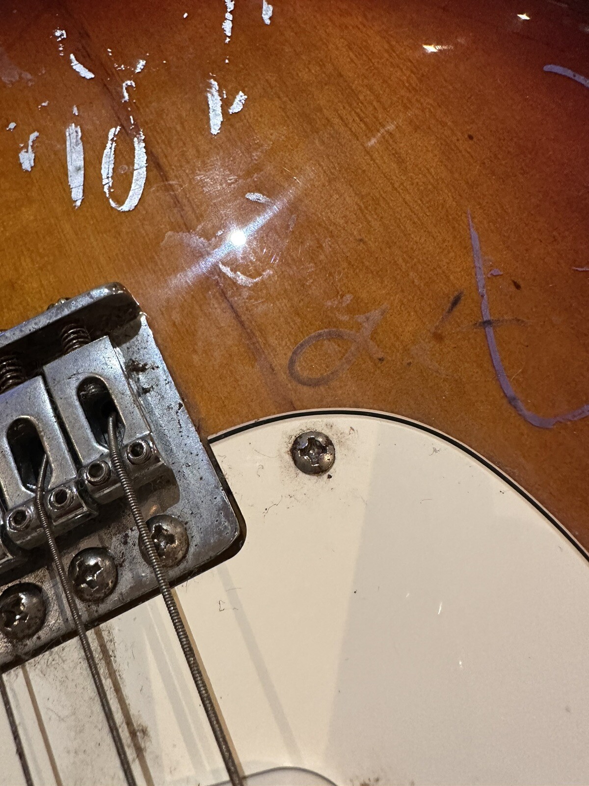 Signed Brad Whitford 5 Aerosmith Members Autographed Electric Dinosaur