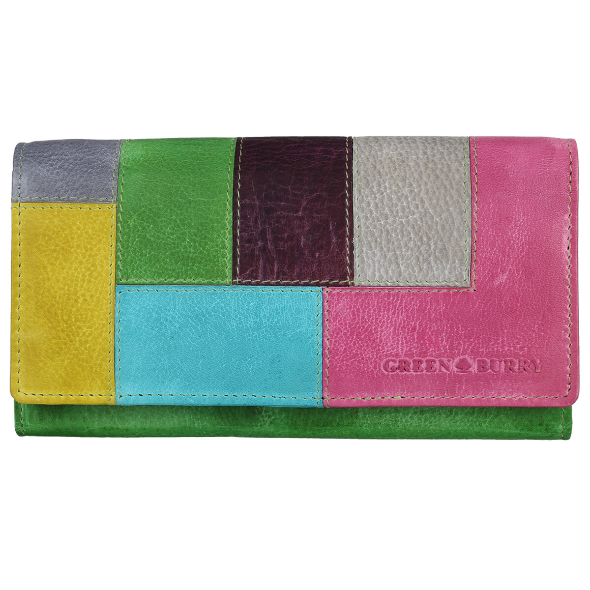 Кондитерская Greenburry Candy Shop Красочный женский кожаный кошелек-портмоне Wallet 862-77 11890₽