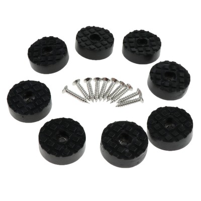 8pcs Wooden Furniture Rubber Feet Pad Hardwood Floor Protector