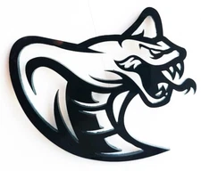 2x Snake Cobra Hellsnake Python Fender Emblems Badge Logo for Car Auto Pickup