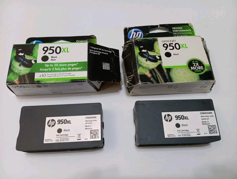 4-PACK HP GENUINE 950XL BLACK (RETAIL BOX) OFFICEJET PRO 8110 - Image 2 of 4