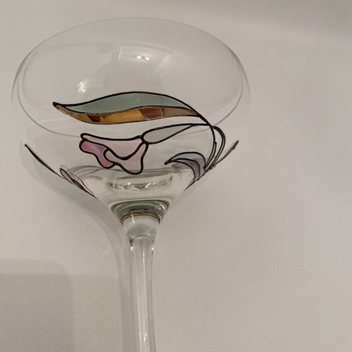 Nagel Exklusiv Design Glas Sektschale Champagnerglas Tiffany Style - Bild 5 von 11