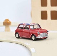 310521 Norev 1:54 Mini Cooper S 1964 Flagge England Bmw 1:64 LäNge 5,5Cm