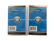 (200-Count) CSP Resealable Topload Holder Bags - Bags Fit Single Toploaders