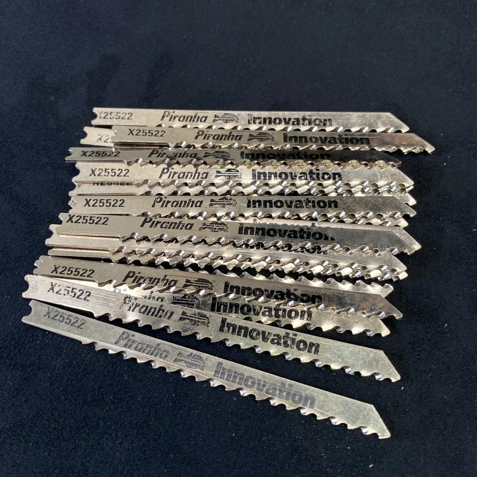 20 Piranha X25522 'U' Shank Jigsaw Blades. Fast Cut Wood 6 TPI <60mm (Polished) - Image 2 of 3