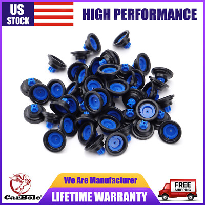 100 Pcs (100x) Blue Tip Diaphragm for Elbi Water Valve Wascomat Huebsch # 823492