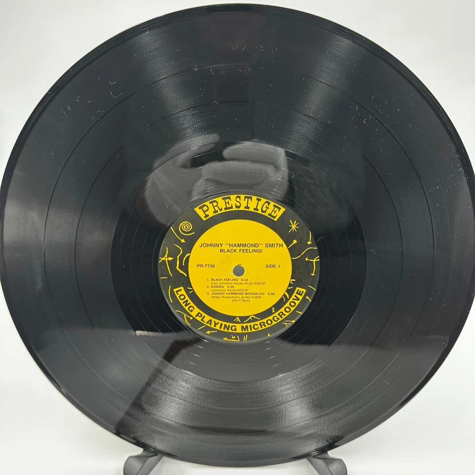 [Great Condition] Johnny "Hammond" Smith / Black Feeling! 1992 US LP NM/NM - Image 2 of 4