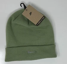 Nike Peak Adult Unisex DRI-FIT Golf Pickleball Beanie Cap Green  HF6630-386