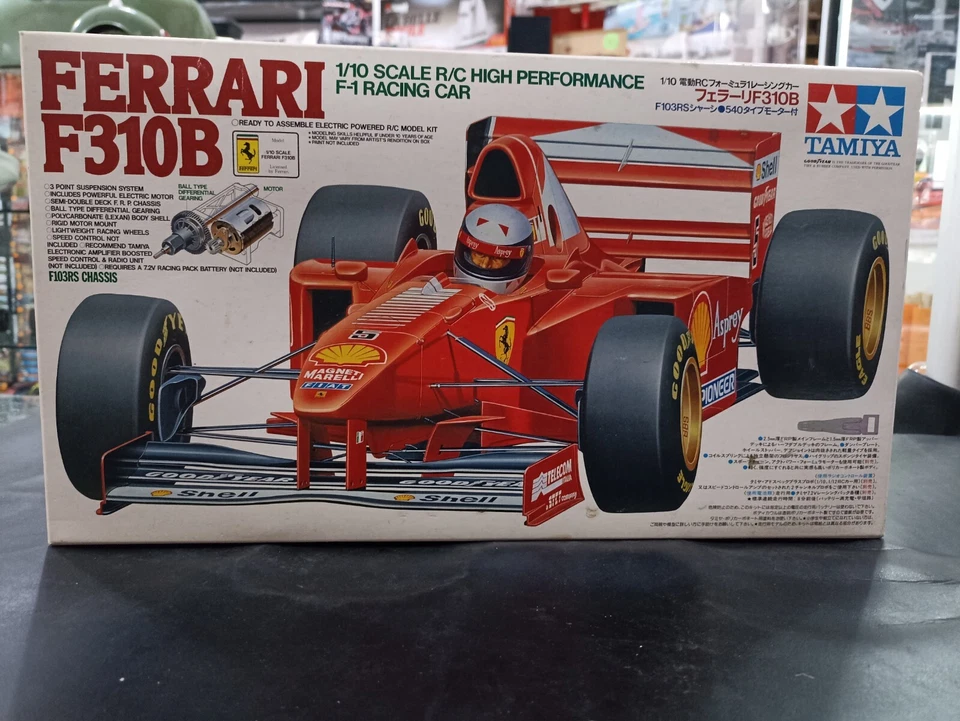 Ferrari F310B R/C High Performance 1/10  Tamiya  Model Kit Vintage Modellino - Immagine 2 di 2