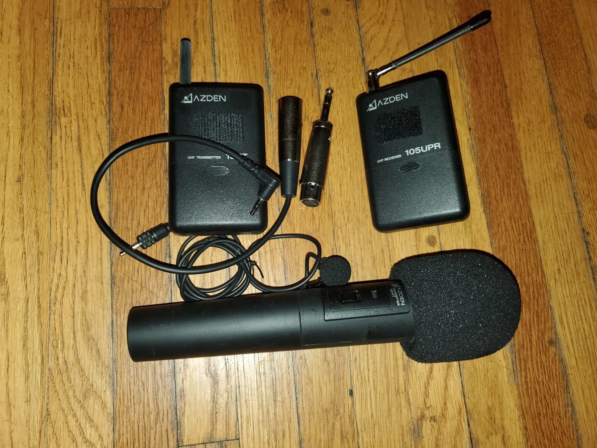 Preços baixos em Microfones UHF Azden Câmara de vídeo | eBay