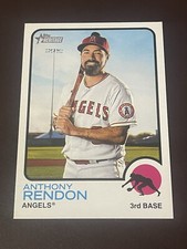 Anthony Rendon 2022 Topps Heritage High Number - 1973 Oversized #OB-AR Angels
