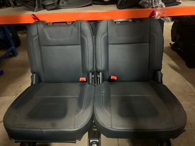 FORD C-MAX MK2 GRAND THIRD ROW LEATHER SEATS PAIR (NO HEADRESTS) 2011-2015  FN12 UK