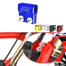 YZ LOGO Front Brake Lines Hose Clamp For YAHAMA YZ85 YZ250F/FX YZ125X YZ450F/FX