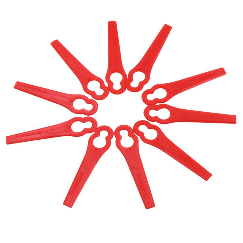 30pcs Grass Trimmer Plastic Blade Trimmer Blades Weed Eater Blades