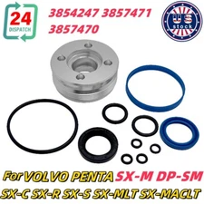 Cylinder Trim Ram Rebuild Kit For VOLVO Penta SX-M DP-SM #3857470 #3857471 US