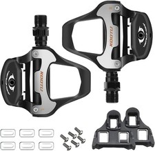 Clip Pedals for Look Keo System Road Bike Clipless pedals with cleats sets