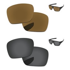 Black Bronze Polarize Replacement Lenses For-Oakley Dispatch 1 OO9090