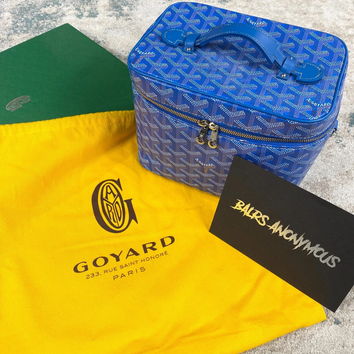 Goyard Muse Vanity Case In Aqua Blue RRP 3000 SOLD OUT WORLDWIDE
