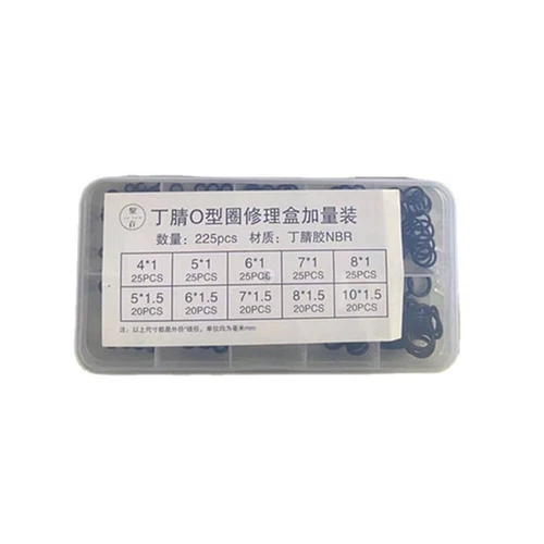 O-Ring Nitril Gummi Unterlegscheibe Set 1 Box Silikon Dichtringe Widerstand Dichtungen - Bild 8 von 28