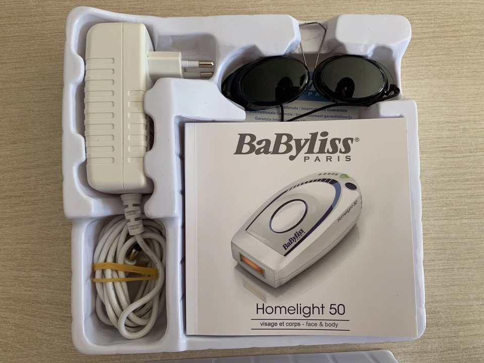 BABYLISS ÉPILATION LUMIÈRE PULSÉE HOMELIGHT 50 G932E - Photo 3/4