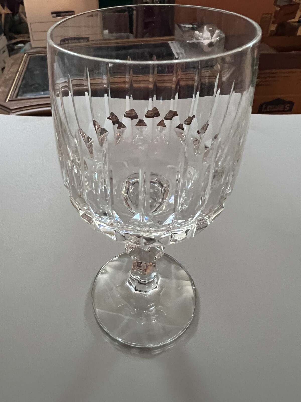 Schott Zwiesel Tango Crystal Wine Glasses 6 3/8" Vertical Cuts