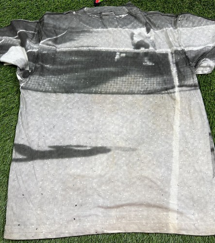NWT'S VTG 90's Mickey Unlimited Donald Duck Tennis AOP T-Shirt Men's L Deadstock - Imagen 9 de 9