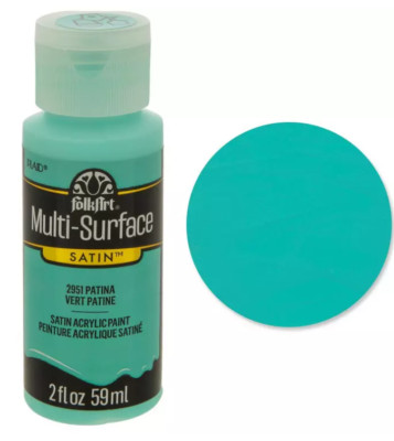 FolkArt Multi-Surface Satin Acrylic Paint 2 oz Various Colors New
