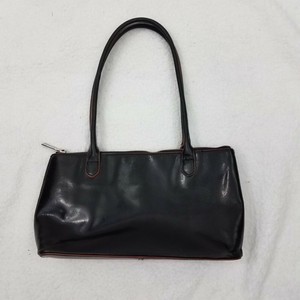 Hobo-International-Bag-Black-Leather-Shoulder-Purse-Red-Small-Structured
