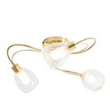 Image of Litecraft Cora Tangle Bathroom IP44 Wall or Ceiling Light With Shades - 2 Colour
