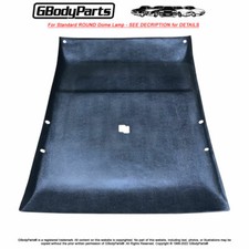 78-88 Gbody Hardtop Headliner Abs Board For Std. Round Dome Light - Uncovered