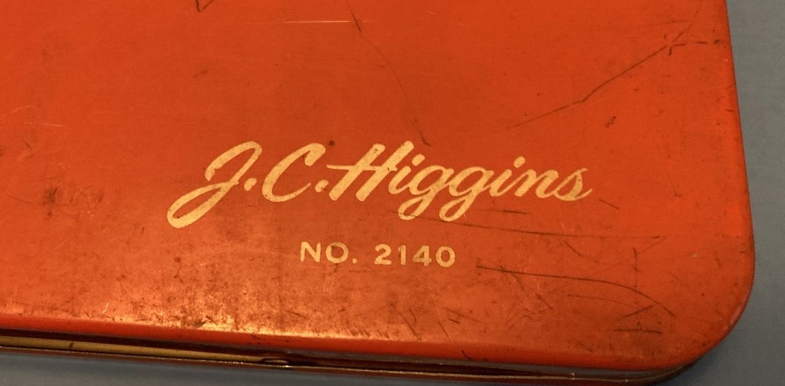 Vintage JC Higgins Shot Gun rifle Cleaning Kit Sears Roebuck No. 2140