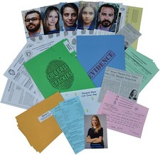 Cold Case Crackers  Murder Mystery Game  12th Street Theater Case 