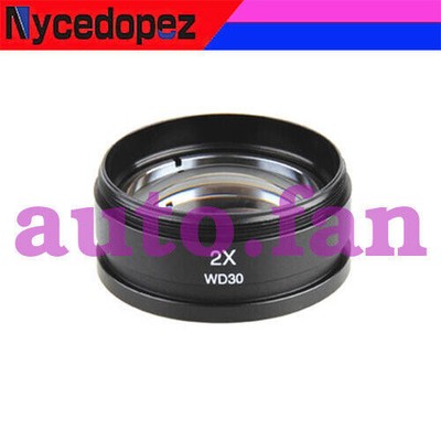 Stereo Micro  Accessories 2X Extender Objective Lens With 2X 48mm Threaded #W3
