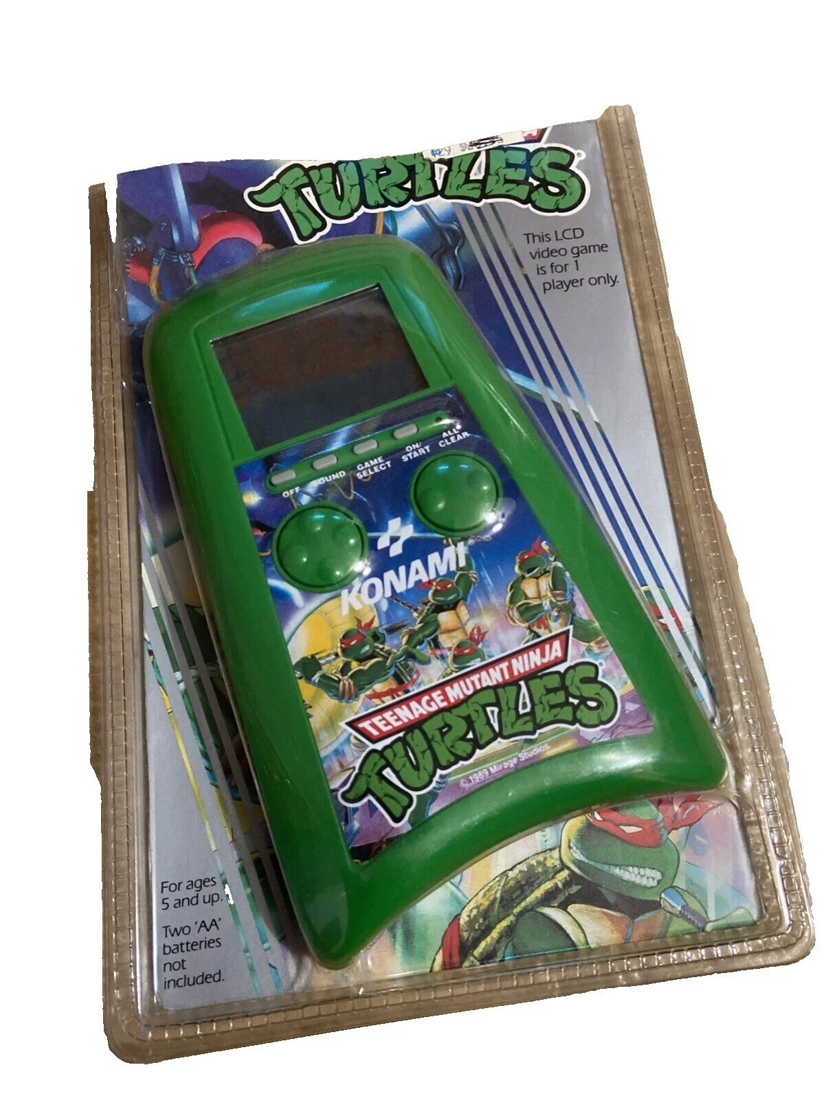 Konami Teenage Mutant Ninja Turtles Handheld Electronic Game Electronic Games