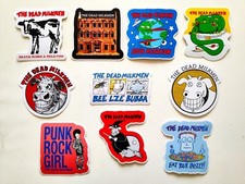Sticker Pack 10 Vinyl Stickers Indie Punk Rock Band
