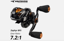 KastKing Zephyr Baitcasting Reel 7.2:1 Bait Finesse BFS Fishing Reel Right Hand