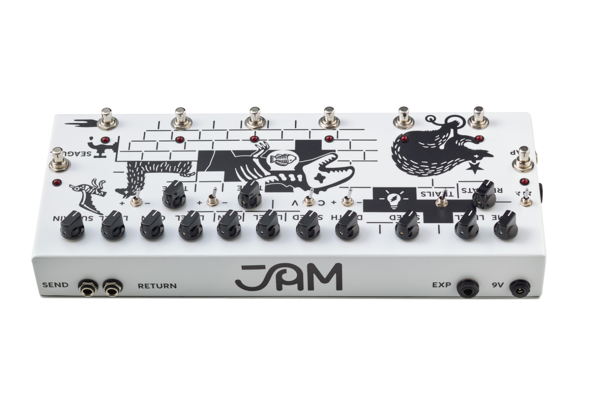 JAM PEDALS Pink Flow マルチエフェクター エフェクター JAM Pedals Pink Flow Multi-Effect Pedal - Perfect Circuit
