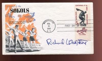 Richard B. Stone Senator Signed Cover & Matching Letter DC3462