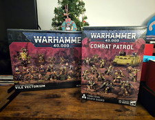 Warhammer 40K Death Guard Combat Patrol & Vile Vectorium Battleforce-Sealed Bulk