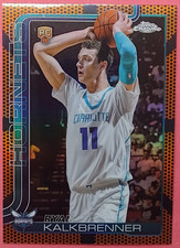 2025-26 Topps Chrome Ryan Kalkbrenner #284 RC Hornets Orange BB Refractor
