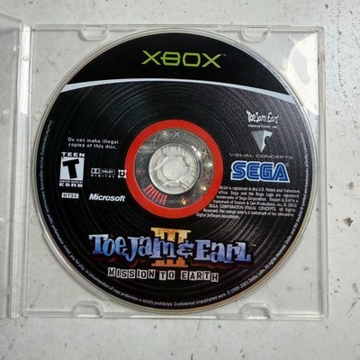 ToeJam & Earl III: Mission to Earth (Xbox, 2002) Sega Action Adventure Game