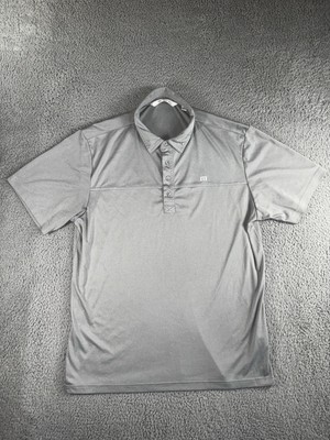 Travis Matthew Polo Golf Shirt Men XL Short Sleeve Polyester Preppy Active
