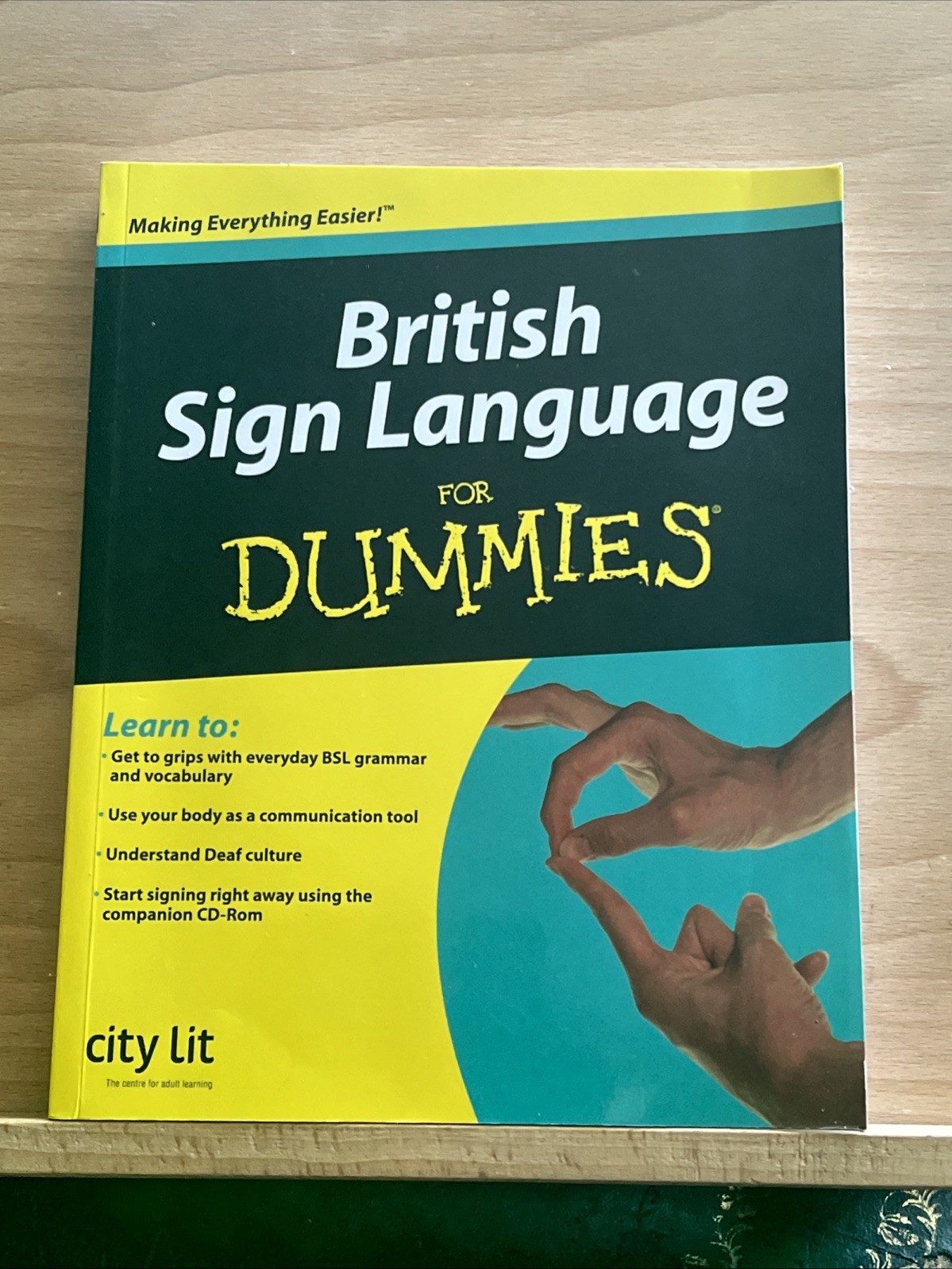 British Sign Language For Dummies (2009, Pbk)