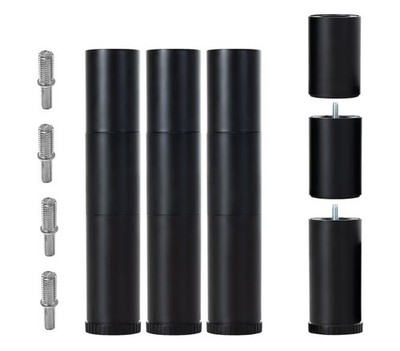 Adjustable Bed Legs Replacement for Adjustable Bed Base Frame, 4 Kind Threads...