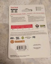 SanDisk Extreme PLUS 32GB microSDHC UHS-3 Class U-3 Memory Card - Red/Gold