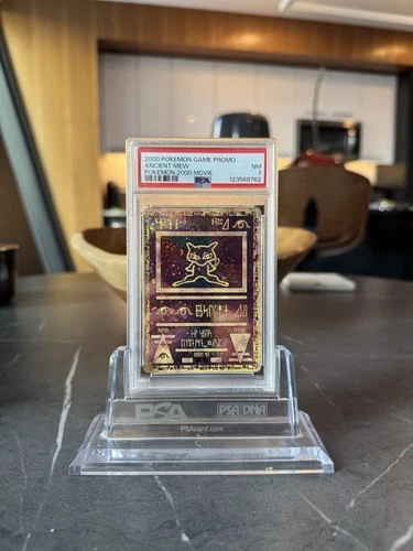 2000 Pokemon Ancient Mew Holo Movie Promo *PSA 7 NM#135407491*