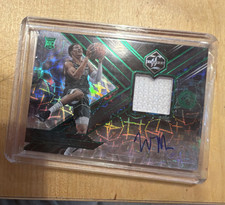 Panini 2022-23 Chronicles Wendell Moore Jr. Rookie Jersey Autograph Timberwolves