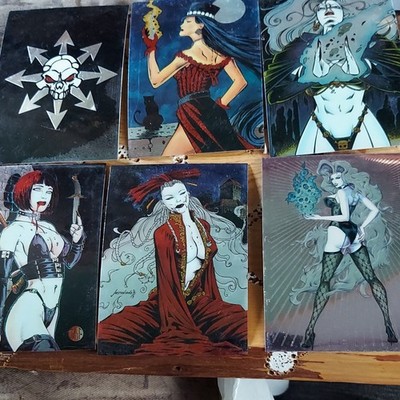 Lady Death Chromium Trading Cards II inComplete Set Krome Productions Checklist